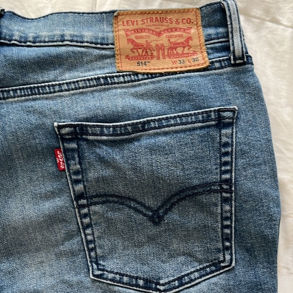 514 Straight Fit Men’s Jeans | Levi’s | 33 x 30 - Picture 3 of 3